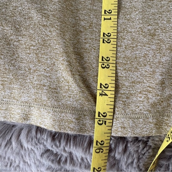 ATHLETA Uptempo II Sweatshirt Hoodie M Athletic Yoga Pilates Gym Tapestry Gold - Picture 9 of 10